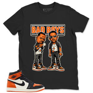 Graphic T-shirt to Match Shattered Backboard 1s - Bad Boys Graphic