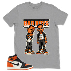 Graphic T-shirt to Match Shattered Backboard 1s - Bad Boys Graphic