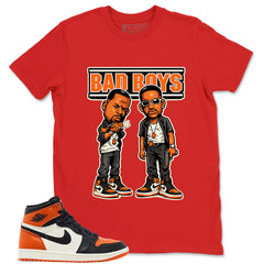Graphic T-shirt to Match Shattered Backboard 1s - Bad Boys Graphic