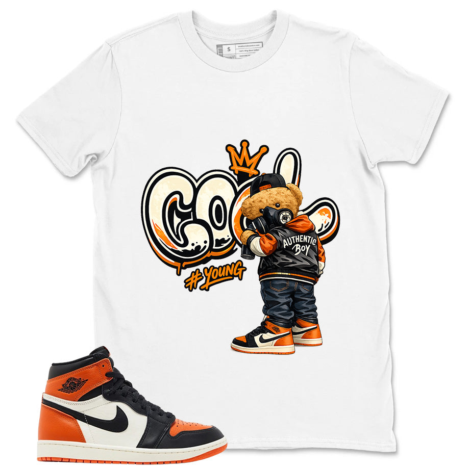 Graphic T-shirt to Match Shattered Backboard 1s - Cool Boy Graphic
