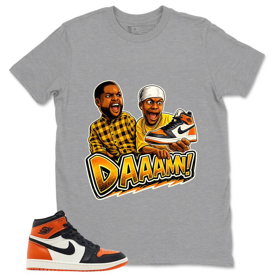 Graphic T-shirt to Match Shattered Backboard 1s - Daaamn Sneaker Graphic