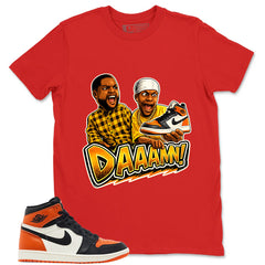 Graphic T-shirt to Match Shattered Backboard 1s - Daaamn Sneaker Graphic