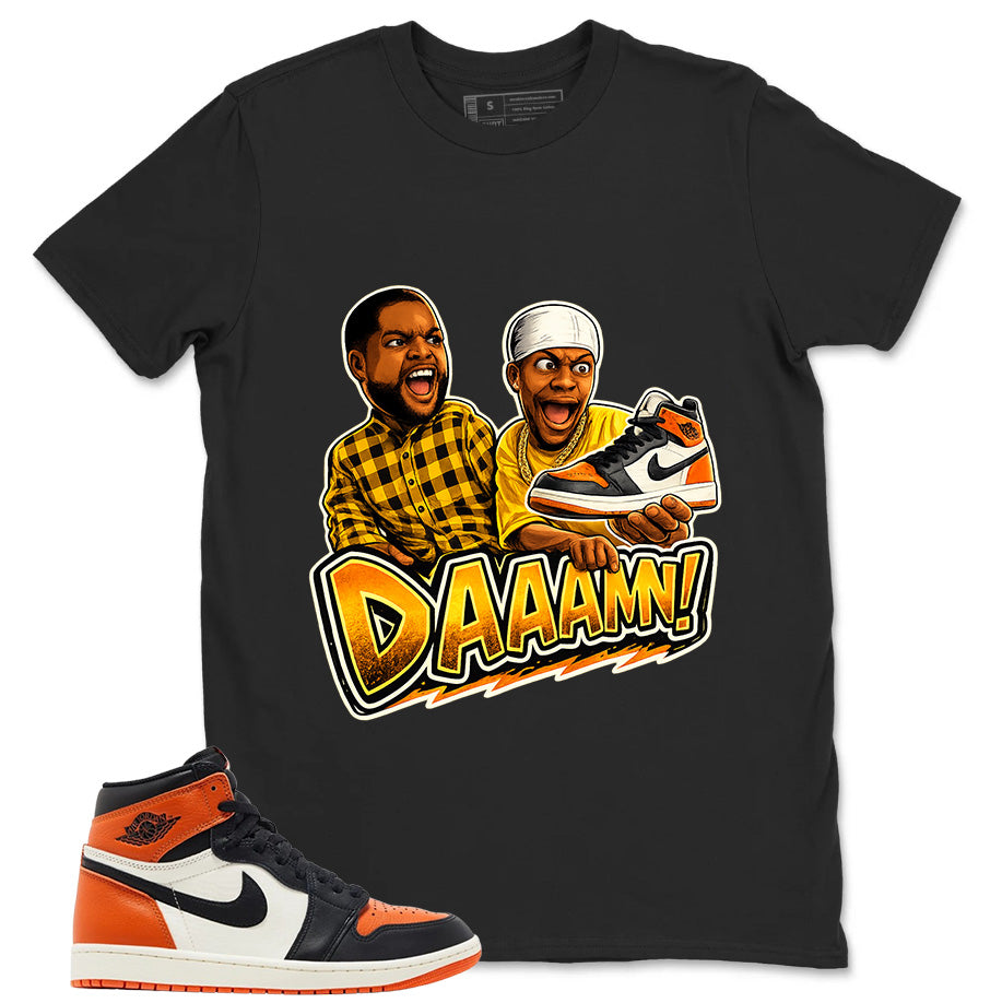 Graphic T-shirt to Match Shattered Backboard 1s - Daaamn Sneaker Graphic