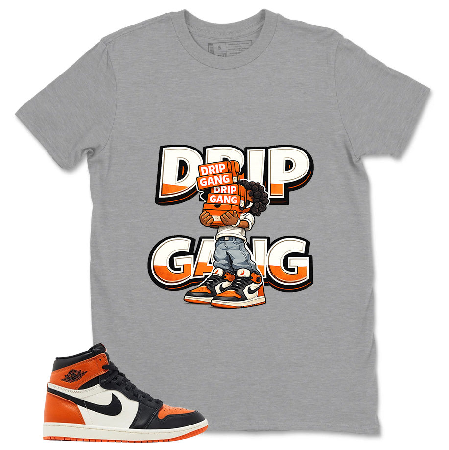 Graphic T-shirt to Match Shattered Backboard 1s - Drip Gang Graphic