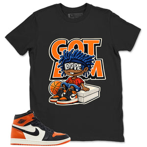 Graphic T-shirt to Match Shattered Backboard 1s - Got 'Em Dope Graphic