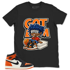 Graphic T-shirt to Match Shattered Backboard 1s - Got 'Em Dope Graphic