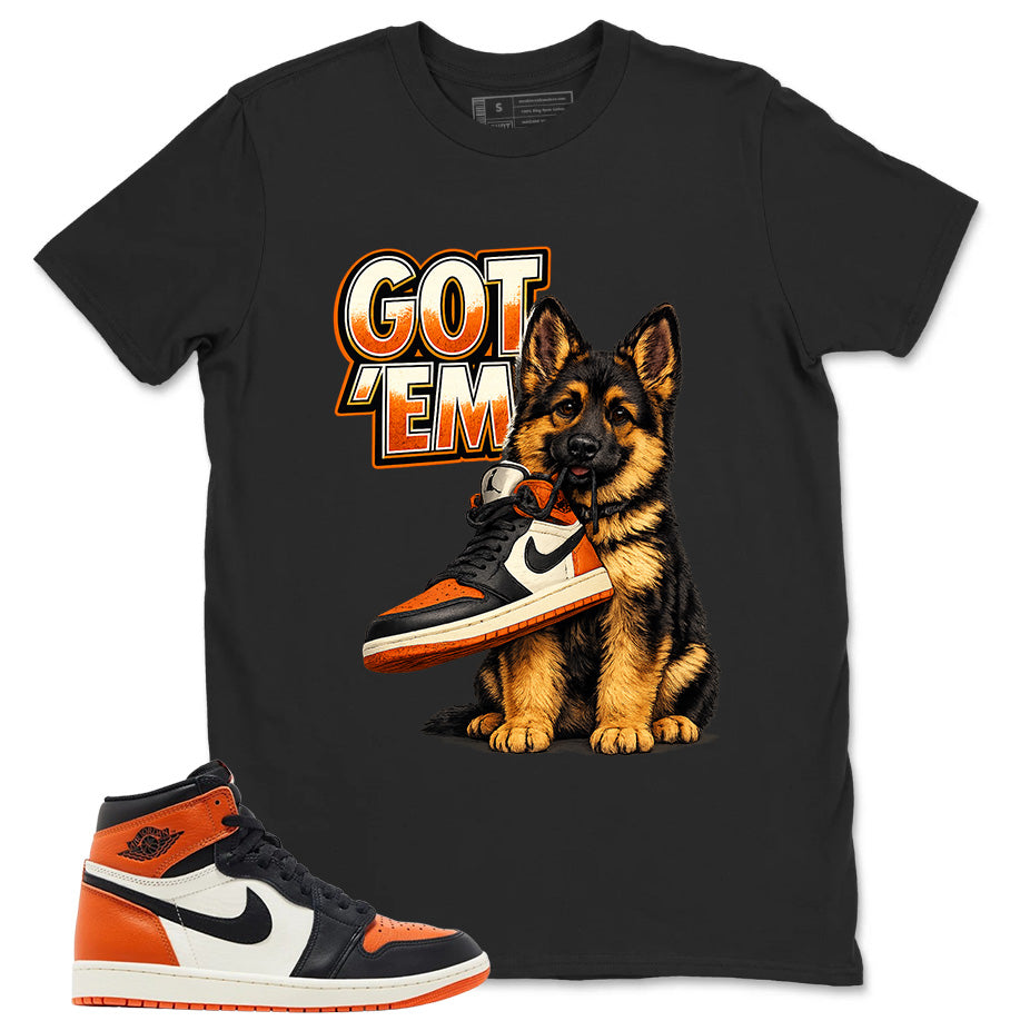 Graphic T-shirt to Match Shattered Backboard 1s - Got 'Em GS Graphic
