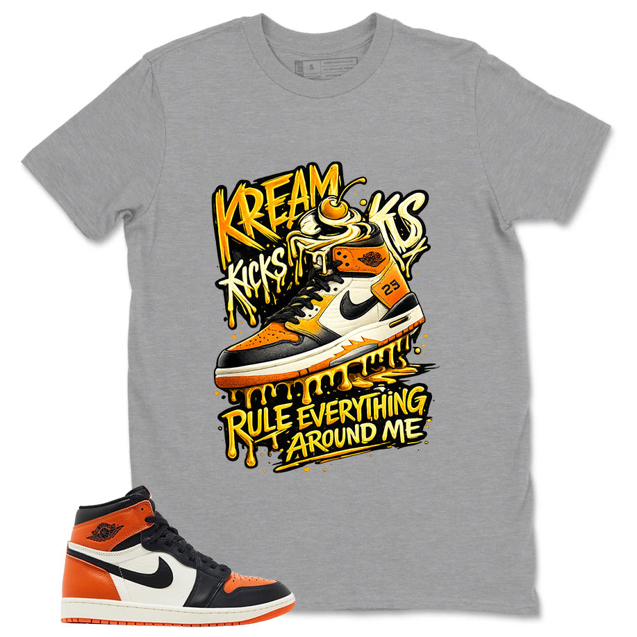 Graphic T-shirt to Match Shattered Backboard 1s - Kream Kicks Graphic