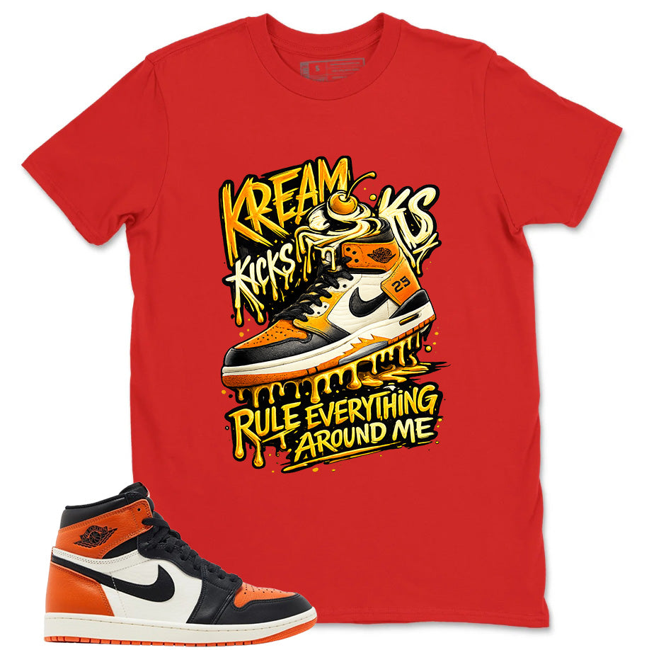 Graphic T-shirt to Match Shattered Backboard 1s - Kream Kicks Graphic