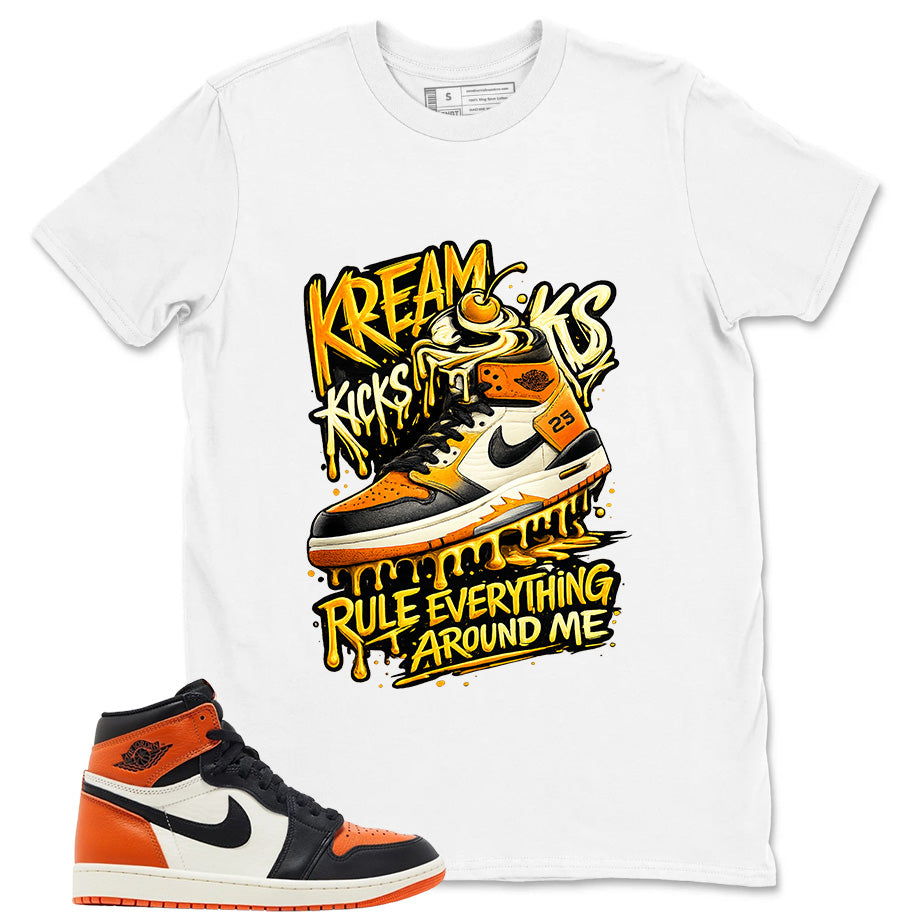 Graphic T-shirt to Match Shattered Backboard 1s - Kream Kicks Graphic