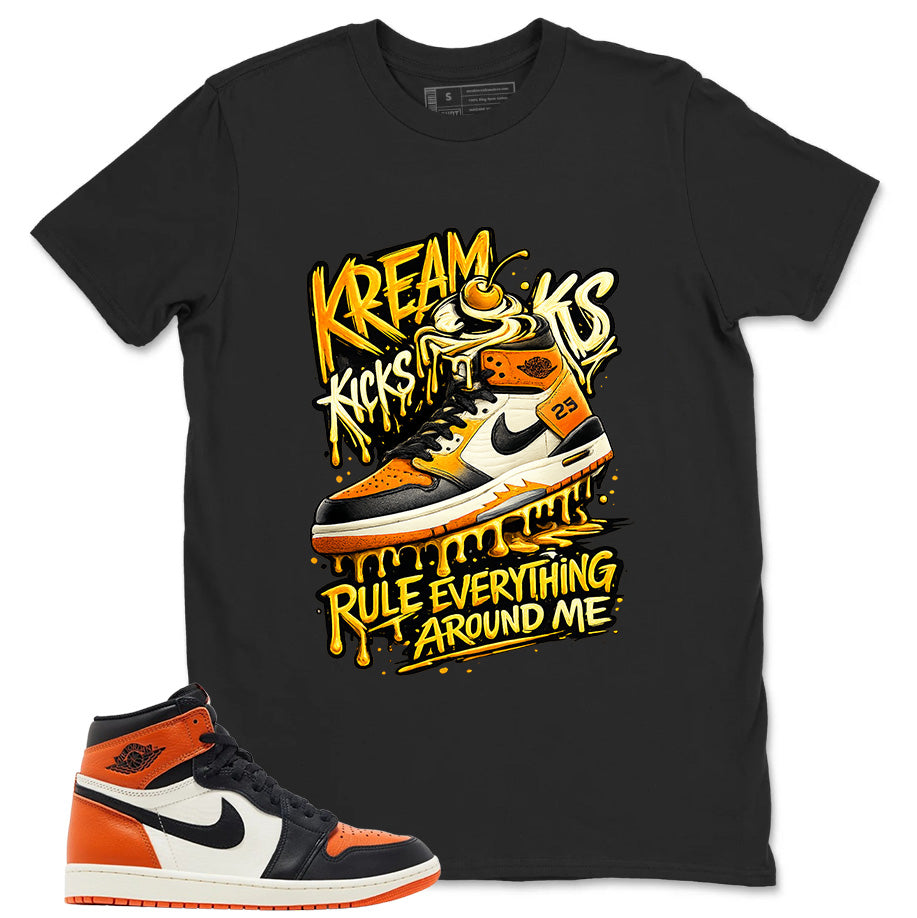 Graphic T-shirt to Match Shattered Backboard 1s - Kream Kicks Graphic