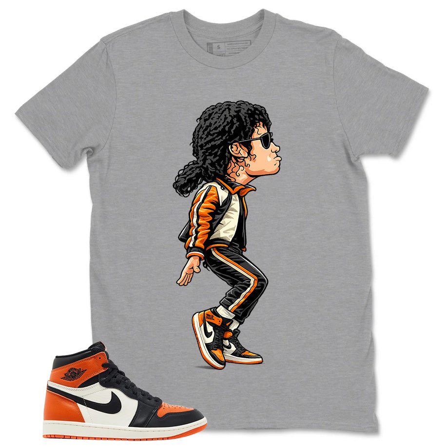 Graphic T-shirt to Match Shattered Backboard 1s - M. Jackson Tiptoe Graphic