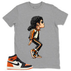 Graphic T-shirt to Match Shattered Backboard 1s - M. Jackson Tiptoe Graphic