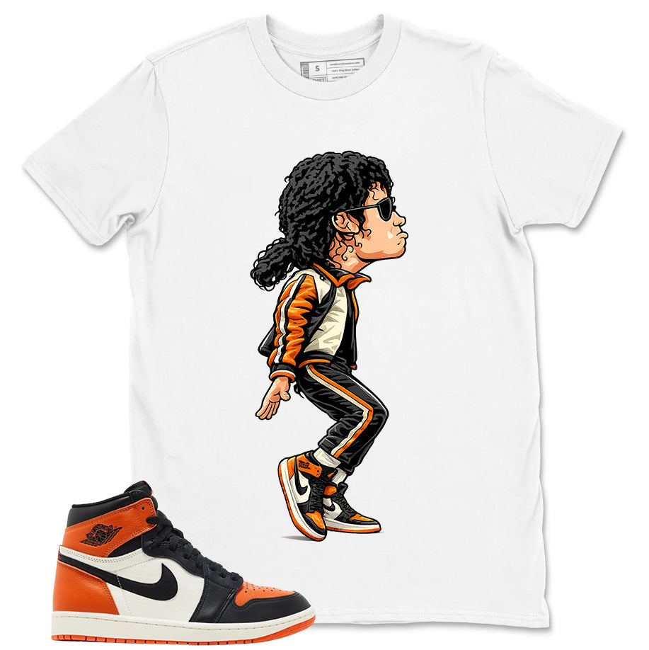 Graphic T-shirt to Match Shattered Backboard 1s - M. Jackson Tiptoe Graphic