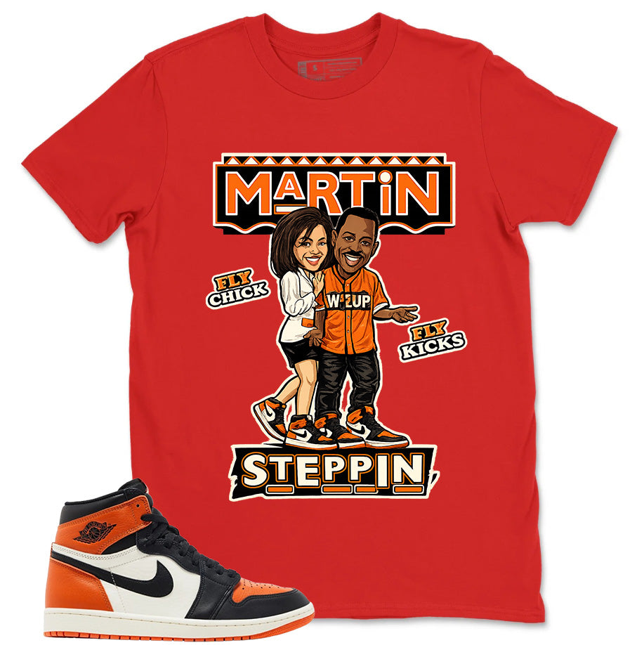 Graphic T-shirt to Match Shattered Backboard 1s - Martin Steppin Graphic