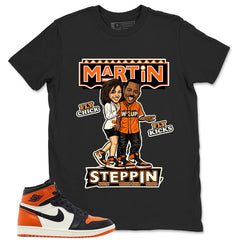 Graphic T-shirt to Match Shattered Backboard 1s - Martin Steppin Graphic