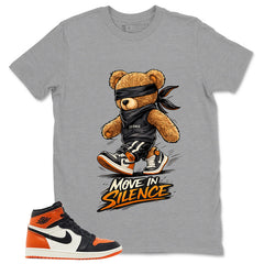 Graphic T-shirt to Match Shattered Backboard 1s - Move In Silence Graphic