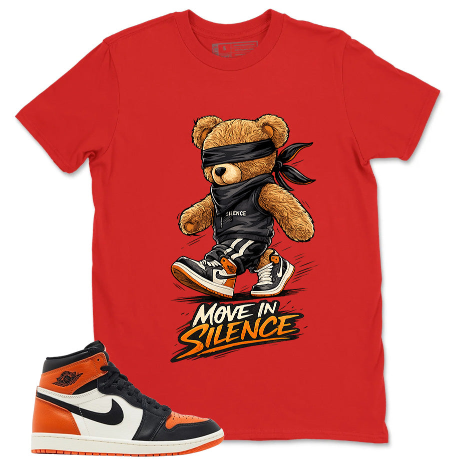 Graphic T-shirt to Match Shattered Backboard 1s - Move In Silence Graphic