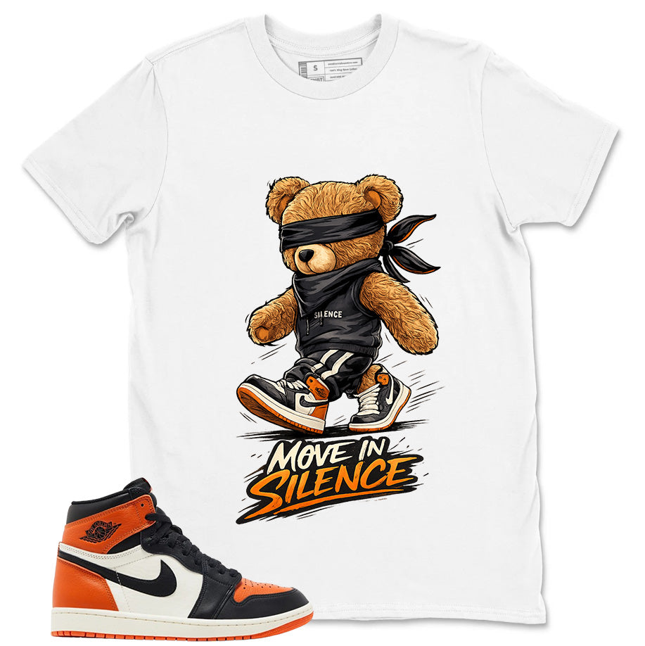 Graphic T-shirt to Match Shattered Backboard 1s - Move In Silence Graphic