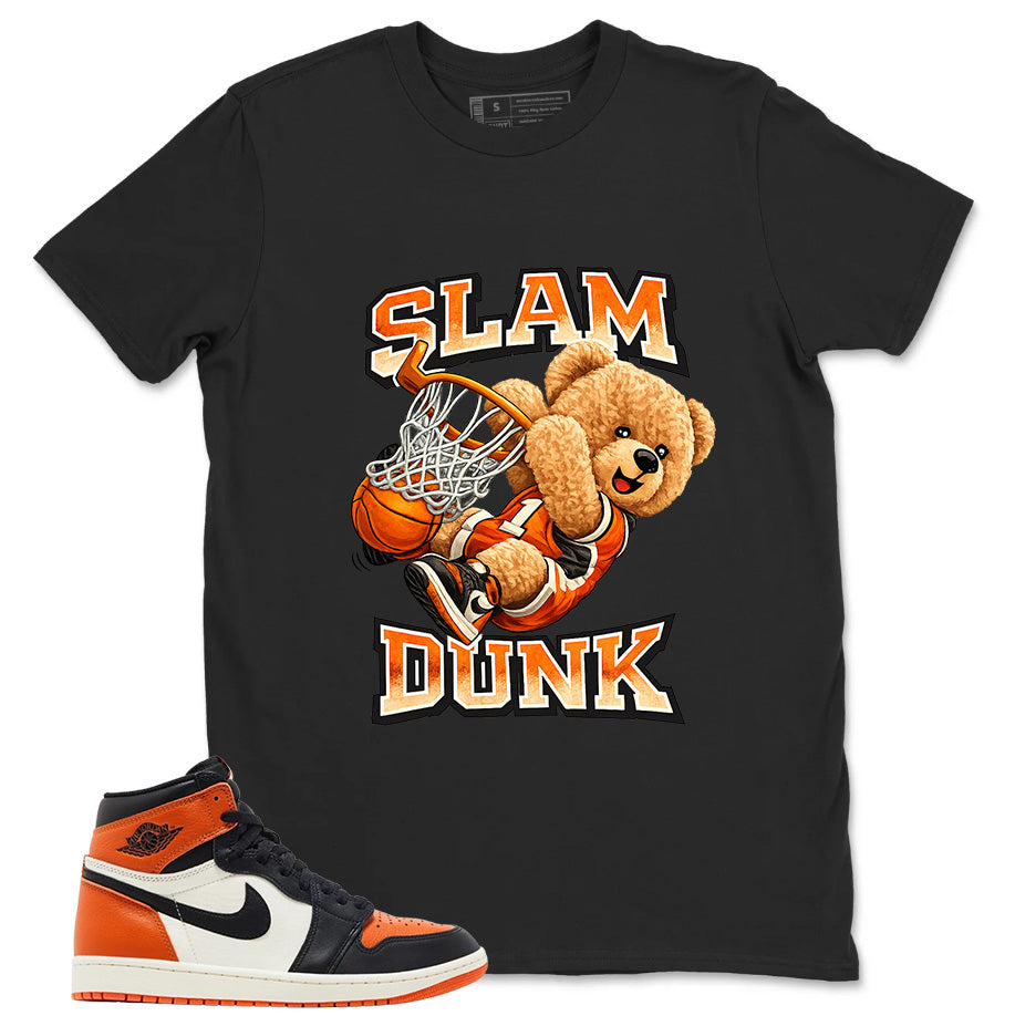 Graphic T-shirt to Match Shattered Backboard 1s - Slam Dunk Graphic
