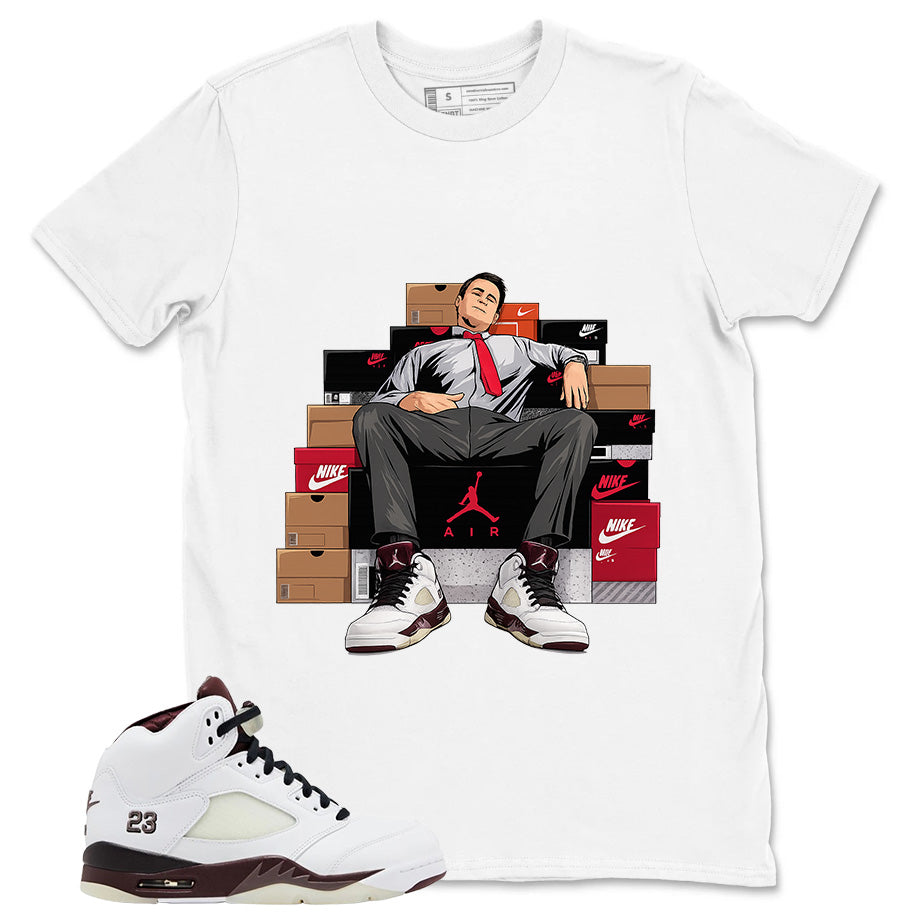 Graphic T-shirt to Match A Maniere Black Collective 5s - Sole Boss Graphic