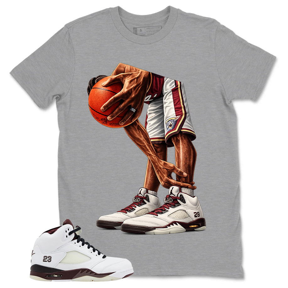 Graphic T-shirt to Match A Maniere Black Collective 5s - Ball Mode Graphic