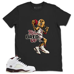 Graphic T-shirt to Match A Maniere Black Collective 5s - Get Your Bred Up Graphic
