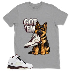 Graphic T-shirt to Match A Maniere Black Collective 5s - Got 'Em GS Graphic
