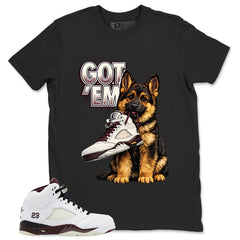 Graphic T-shirt to Match A Maniere Black Collective 5s - Got 'Em GS Graphic