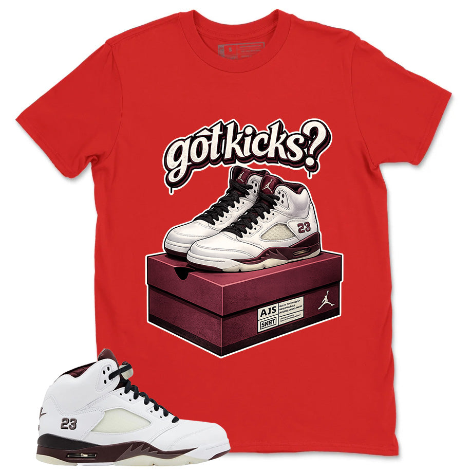 Graphic T-shirt to Match A Maniere Black Collective 5s - Got Kicks Graphic