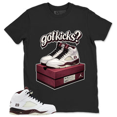 Graphic T-shirt to Match A Maniere Black Collective 5s - Got Kicks Graphic