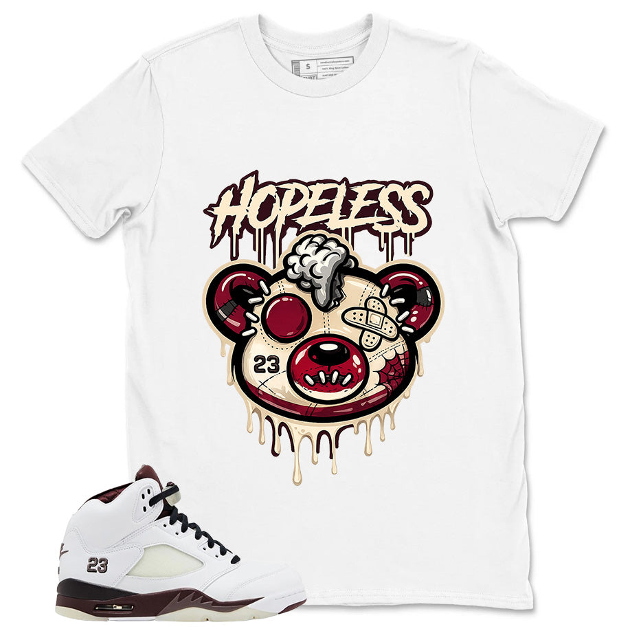 Graphic T-shirt to Match A Maniere Black Collective 5s - Hopeless Graphic