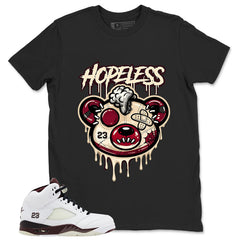 Graphic T-shirt to Match A Maniere Black Collective 5s - Hopeless Graphic