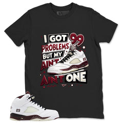 Graphic T-shirt to Match A Maniere Black Collective 5s - I Got 99 Problems Graphic