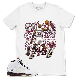 Graphic T-shirt to Match A Maniere Black Collective 5s - Jordan 23 All Star Graphic