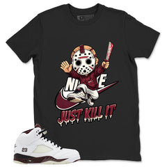 Graphic T-shirt to Match A Maniere Black Collective 5s - Just Kill It Graphic