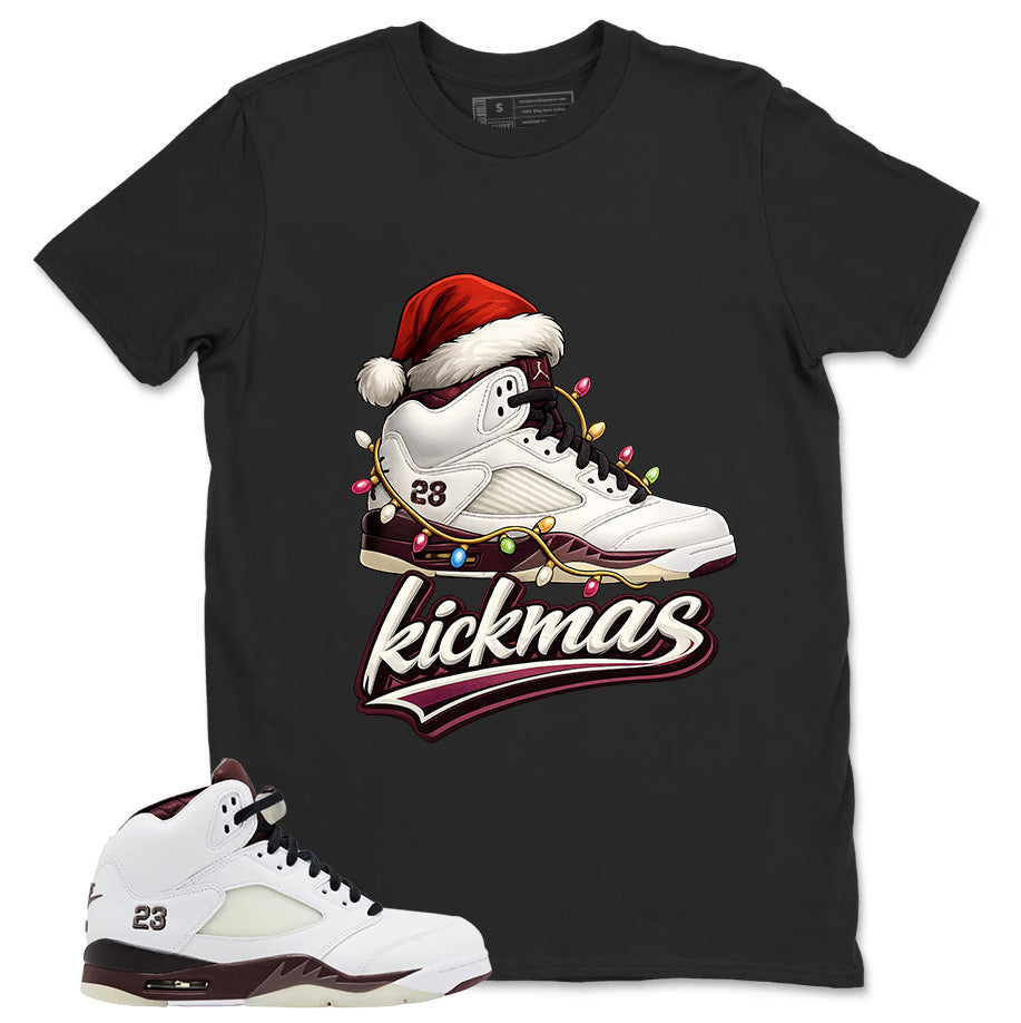 Graphic T-shirt to Match A Maniere Black Collective 5s - Kickmas Graphic
