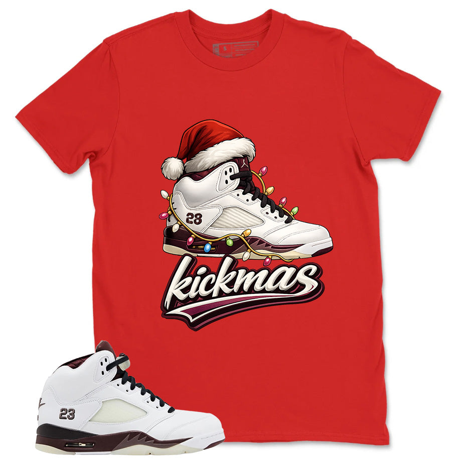 Graphic T-shirt to Match A Maniere Black Collective 5s - Kickmas Graphic