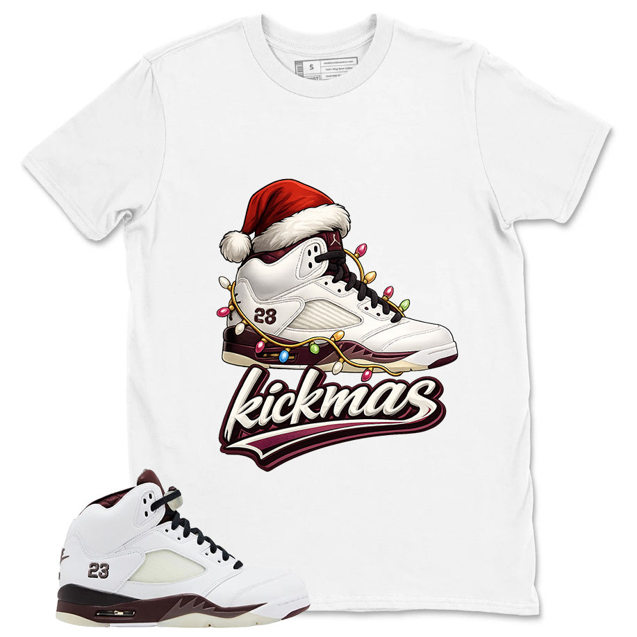 Graphic T-shirt to Match A Maniere Black Collective 5s - Kickmas Graphic