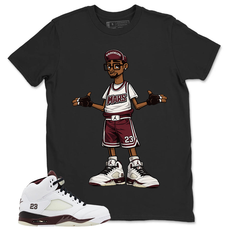 Graphic T-shirt to Match A Maniere Black Collective 5s - Mars 23 Graphic