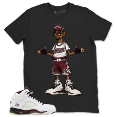 Graphic T-shirt to Match A Maniere Black Collective 5s - Mars 23 Graphic