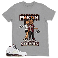 Graphic T-shirt to Match A Maniere Black Collective 5s - Martin Steppin Graphic