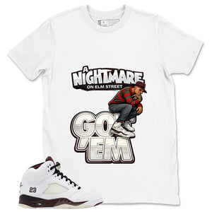 Graphic Tee to Match A Maniere Black Collective 5s - Nightmare On Elm Street Graphic