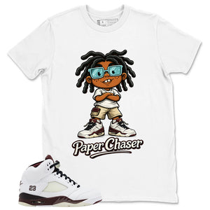 Graphic Tee to Match A Maniere Black Collective 5s - Paper Chaser Graphic