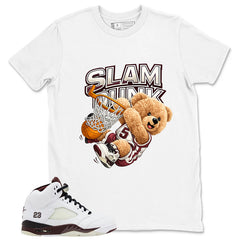 Graphic T-shirt to Match A Maniere Black Collective 5s - Slam Dunk Graphic
