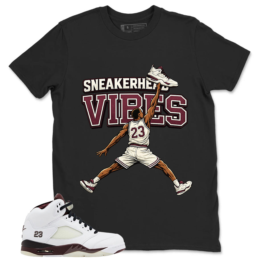 Graphic Tee to Match A Maniere Black Collective 5s - Sneakerhead Vibes Graphic