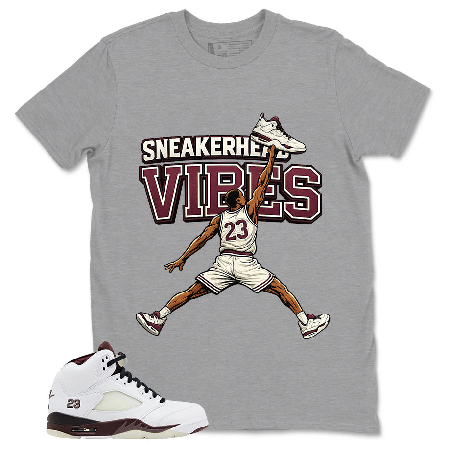 Graphic Tee to Match A Maniere Black Collective 5s - Sneakerhead Vibes Graphic
