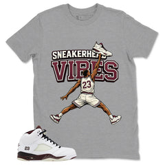 Graphic Tee to Match A Maniere Black Collective 5s - Sneakerhead Vibes Graphic