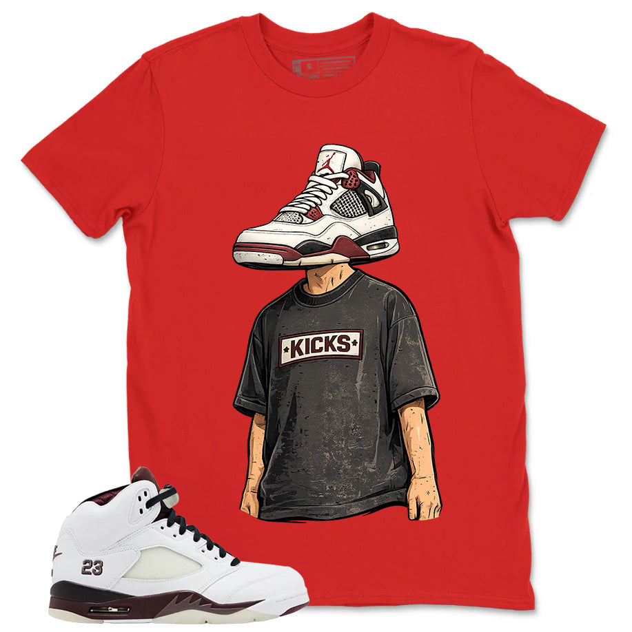 Graphic T-shirt to Match A Maniere Black Collective 5s - Sneakerhead Graphic
