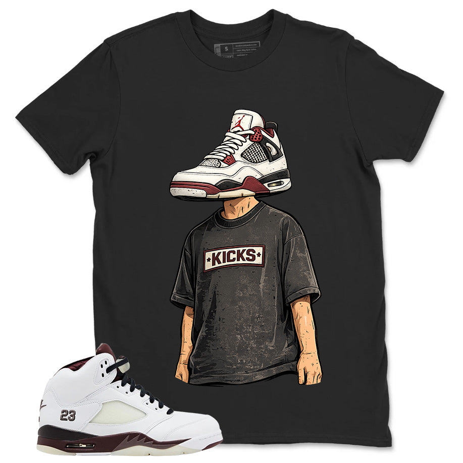 Graphic T-shirt to Match A Maniere Black Collective 5s - Sneakerhead Graphic